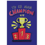 Carte Fête des Pères Champion papa 1
