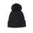 Bonnet Côtelé Uni à Pompon - 3 coloris - Unisexe - Taille unique - coton