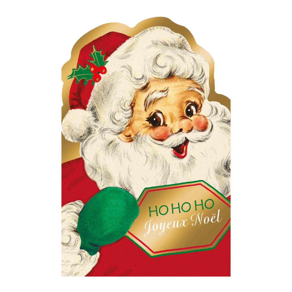 Carte de vœux Musicale Noël Hohoho 2