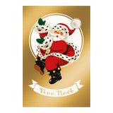 Carte de vœux Musicale Noël Petit papa noël 2