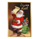 Carte de vœux Musicale Noël Père noël 1