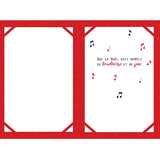 Carte de vœux Musicale Père Noël 2