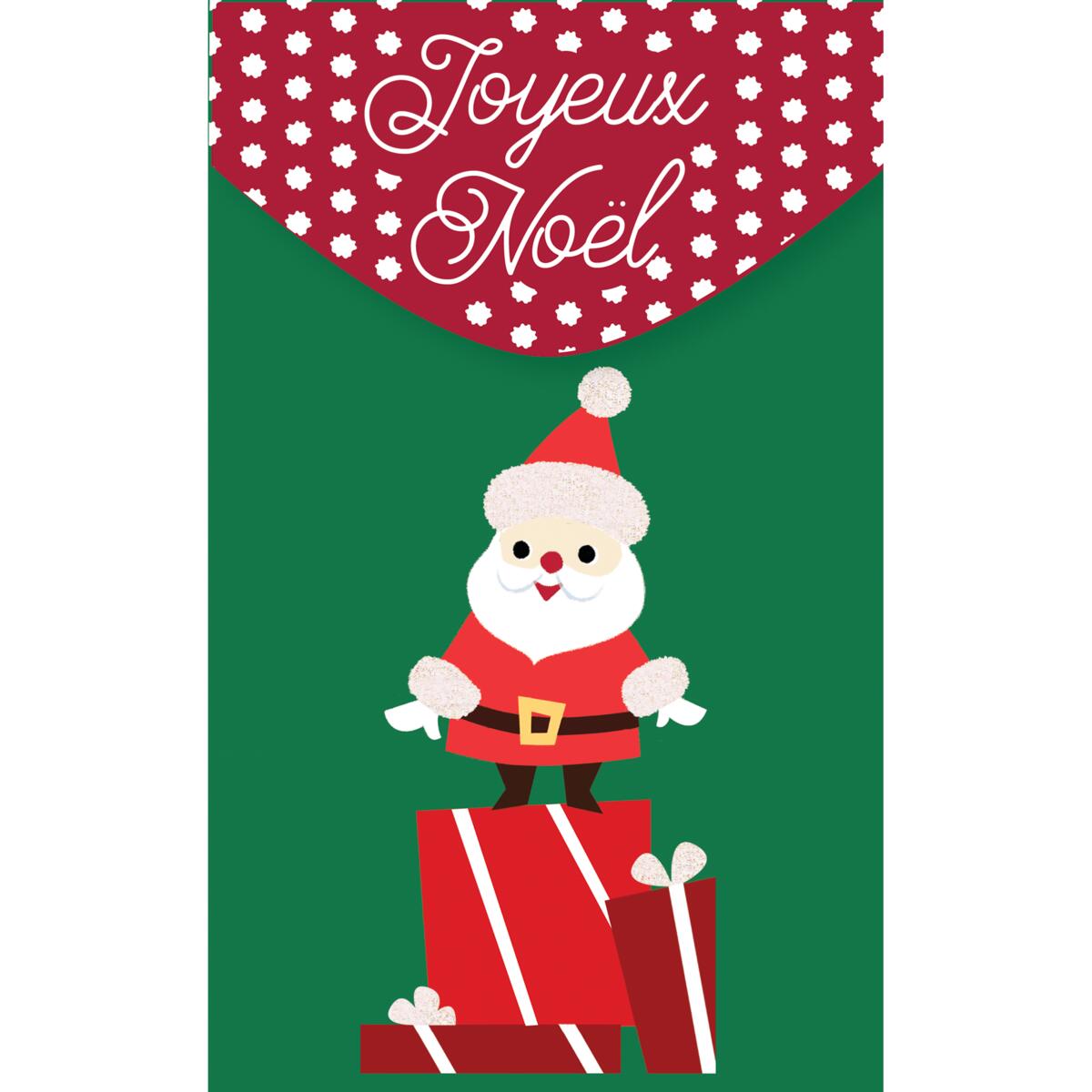 Carte de vœux Surprise Père noël 1