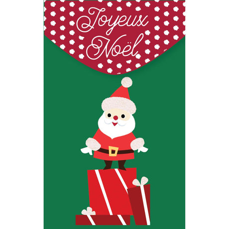 Carte de vœux Surprise Père noël 1