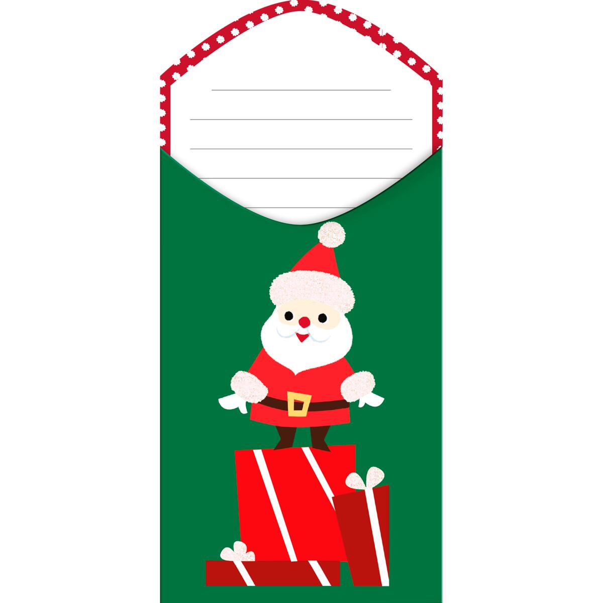 Carte de vœux Surprise Père noël 2