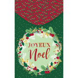 Carte de vœux Surprise Couronne de noël 1