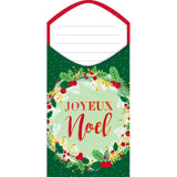 Carte de vœux Surprise Couronne de noël 2