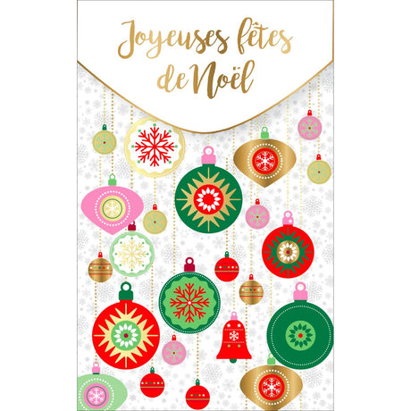 Carte de vœux Surprise Boule de Noël 1