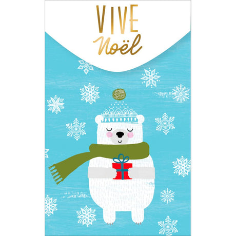 Carte de vœux Surprise Ourson 1