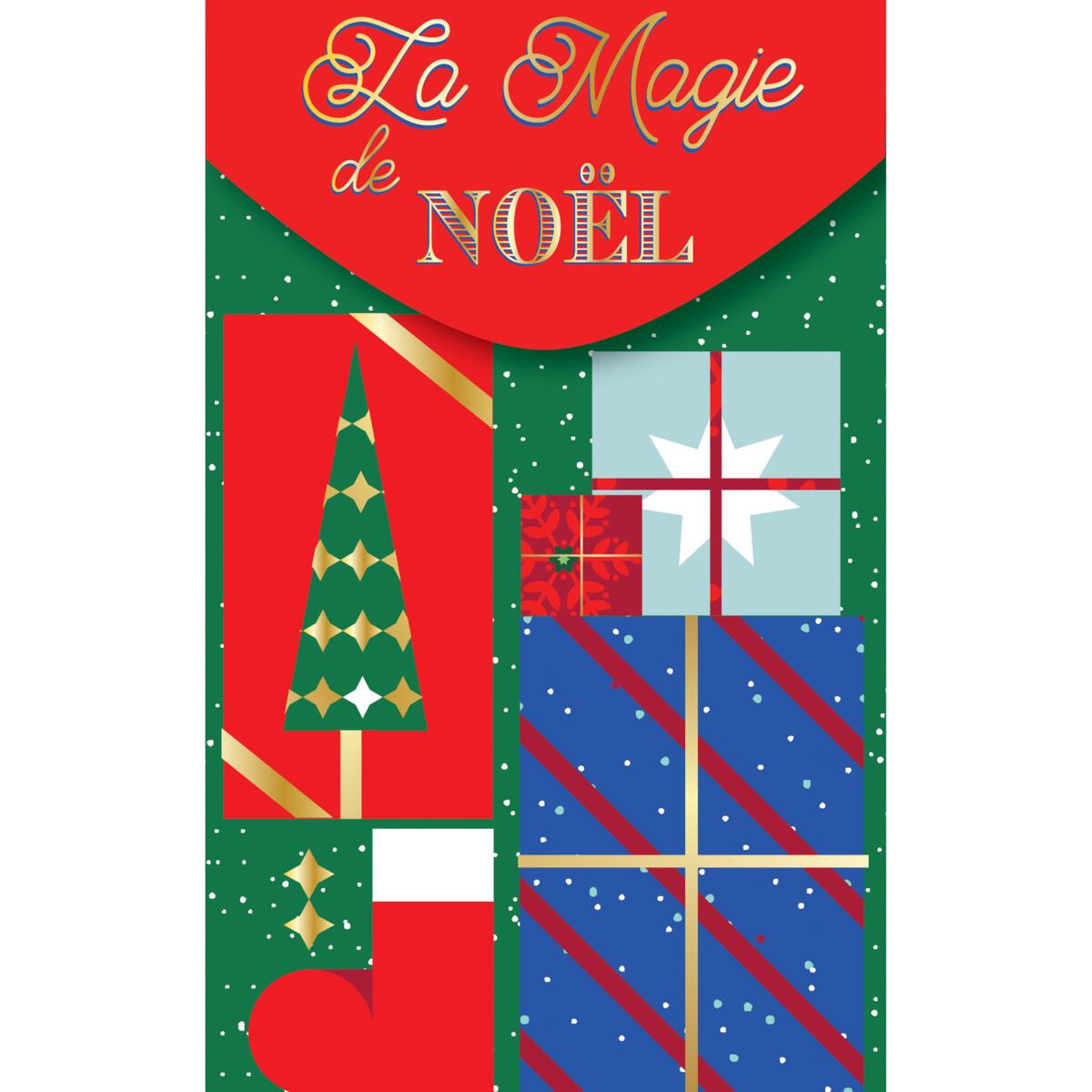 Carte de vœux Surprise Magie 1