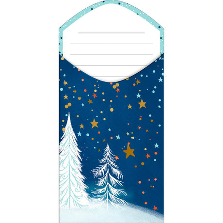 Carte de vœux Surprise Sapin enneigé 2