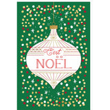 Carte de vœux Noël Chic Boule noël 1