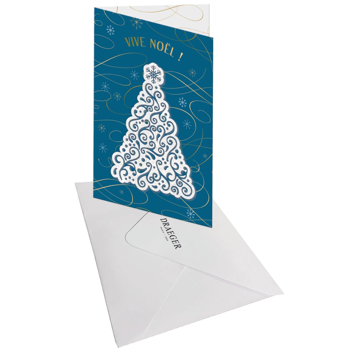 Carte de vœux Noël Chic Sapin 3