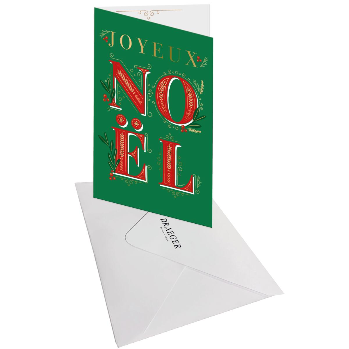 Carte de vœux Noël Chic Joyeux noël 3