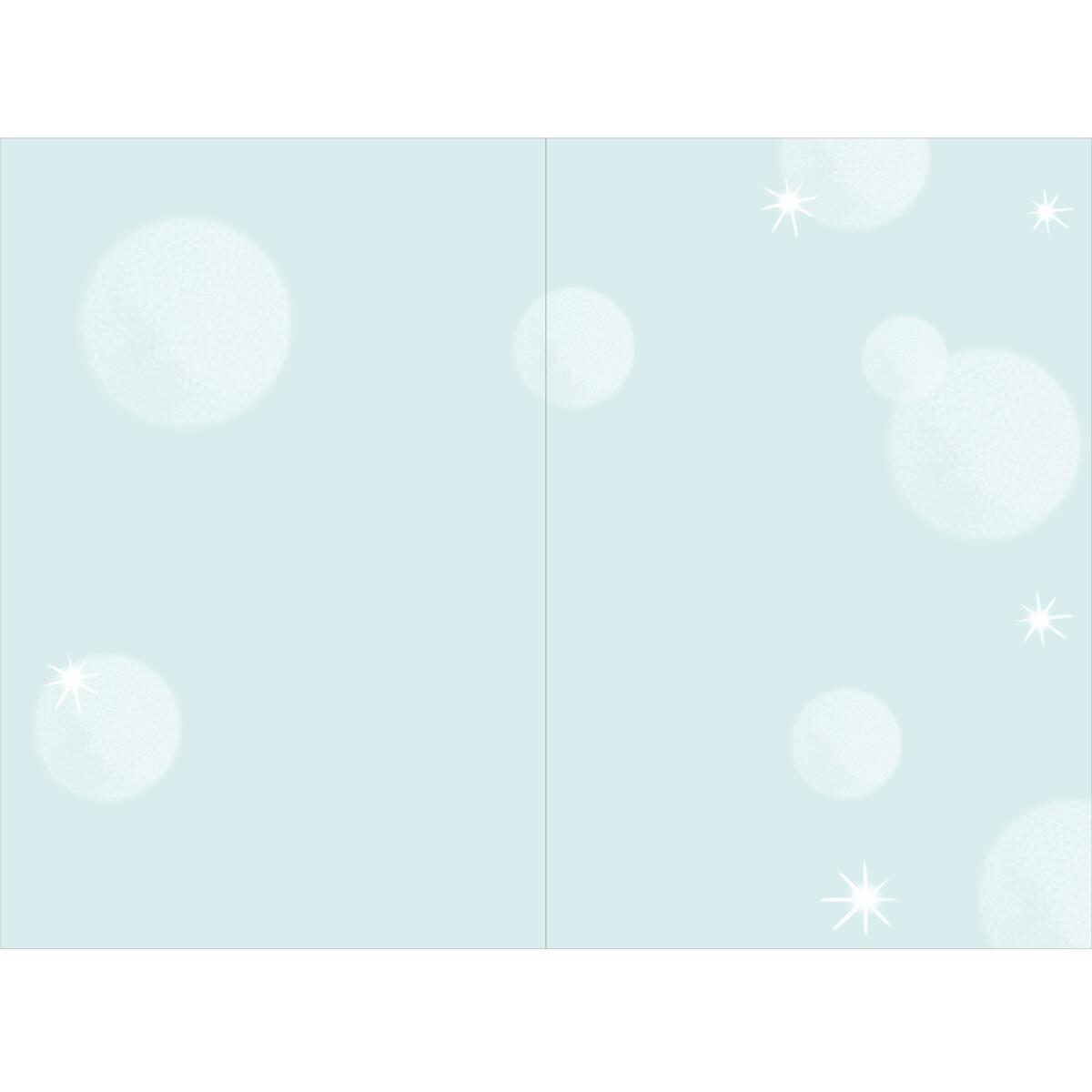 Carte de vœux Noël Chic Couronne douce année 2