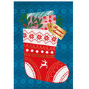 Carte de vœux Noël Chic Chaussette 1