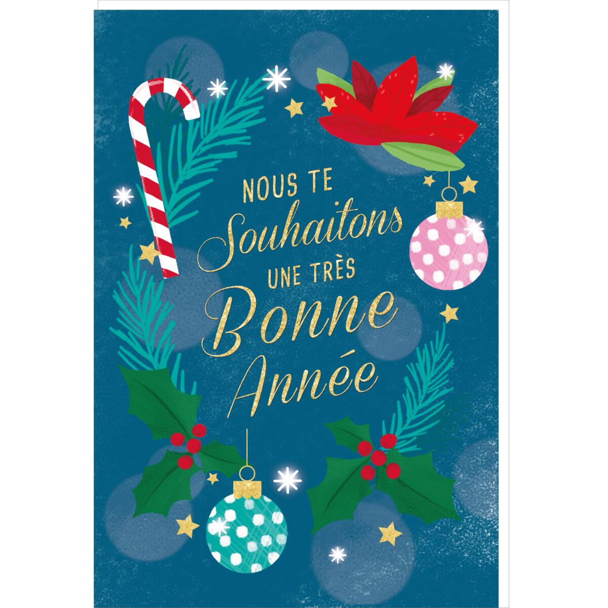 Carte de vœux Noël Chic Déco noël 1