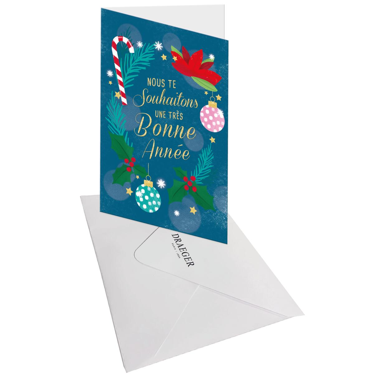 Carte de vœux Noël Chic Déco noël 3