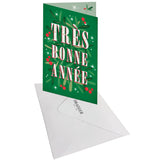 Carte de vœux Noël Chic Houx 3