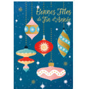 Carte de vœux Noël Chic Suspension 1