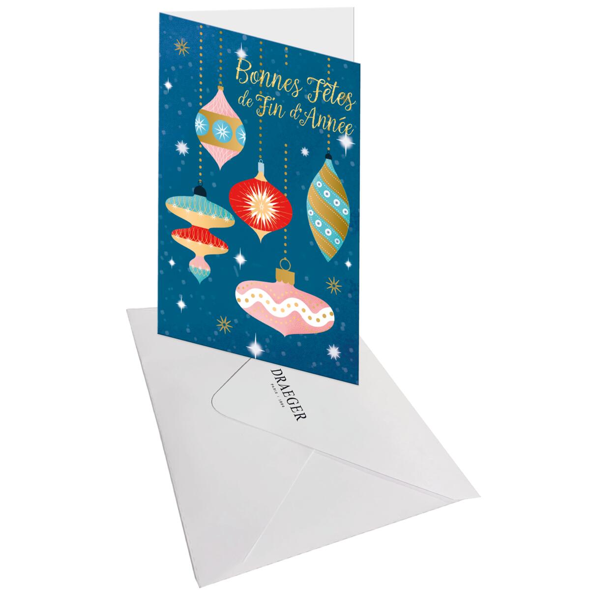 Carte de vœux Noël Chic Suspension 3