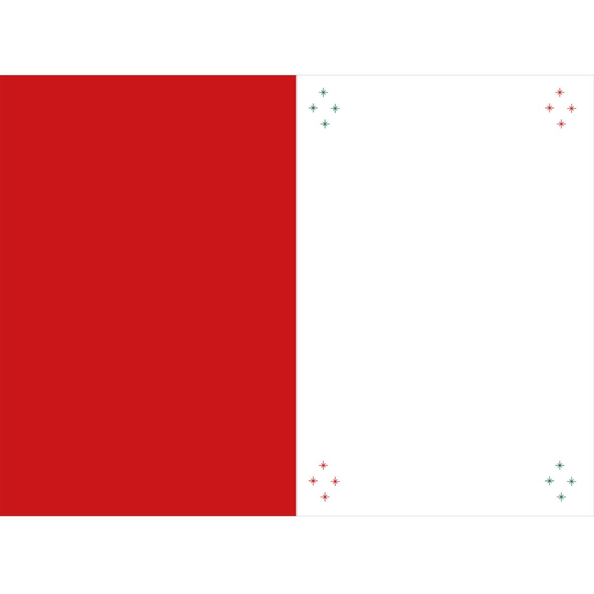 Carte de vœux Noël Chic Sapin géométrique 2