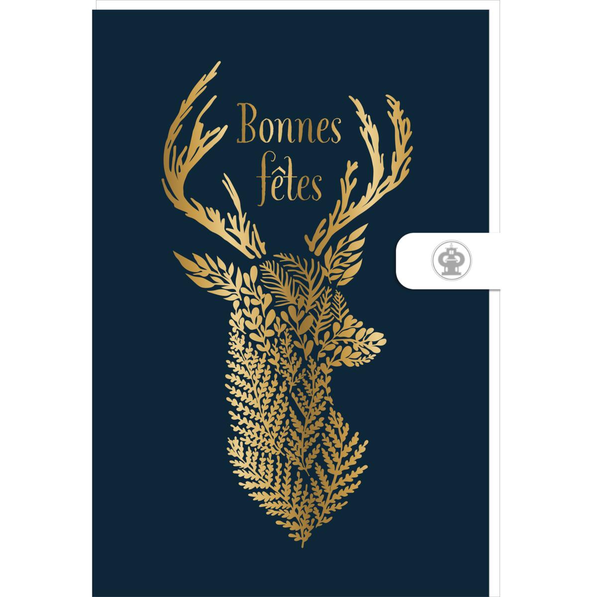 Carte de vœux Signature noël Bonnes fêtes 1
