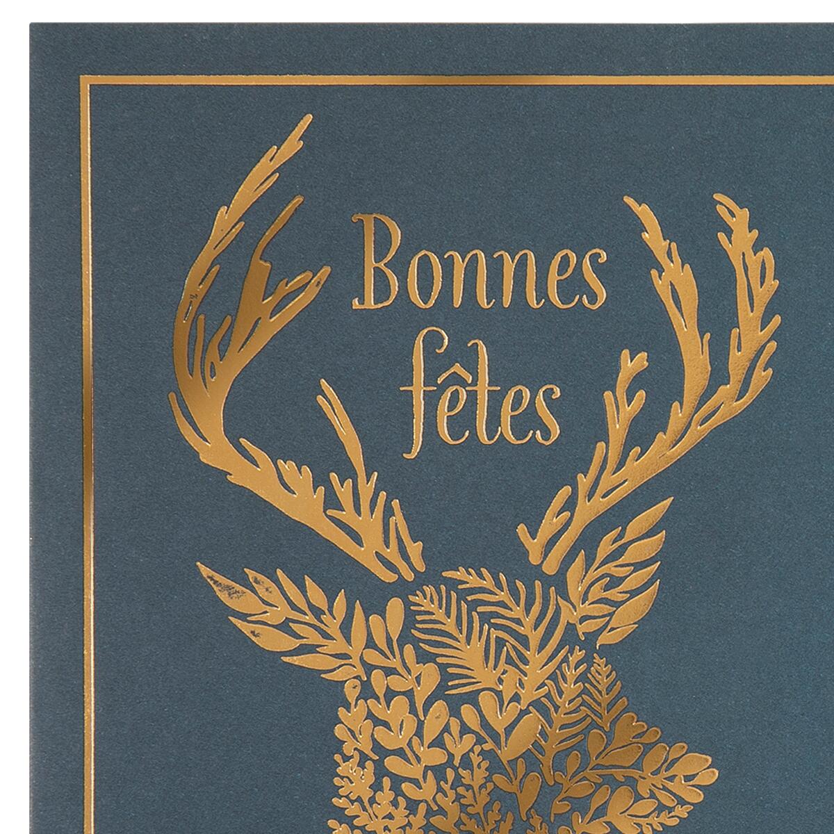 Carte de vœux Signature noël Bonnes fêtes 4