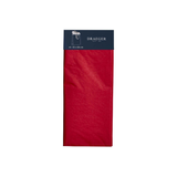 Boîte cadeau avec papier de soie rouge