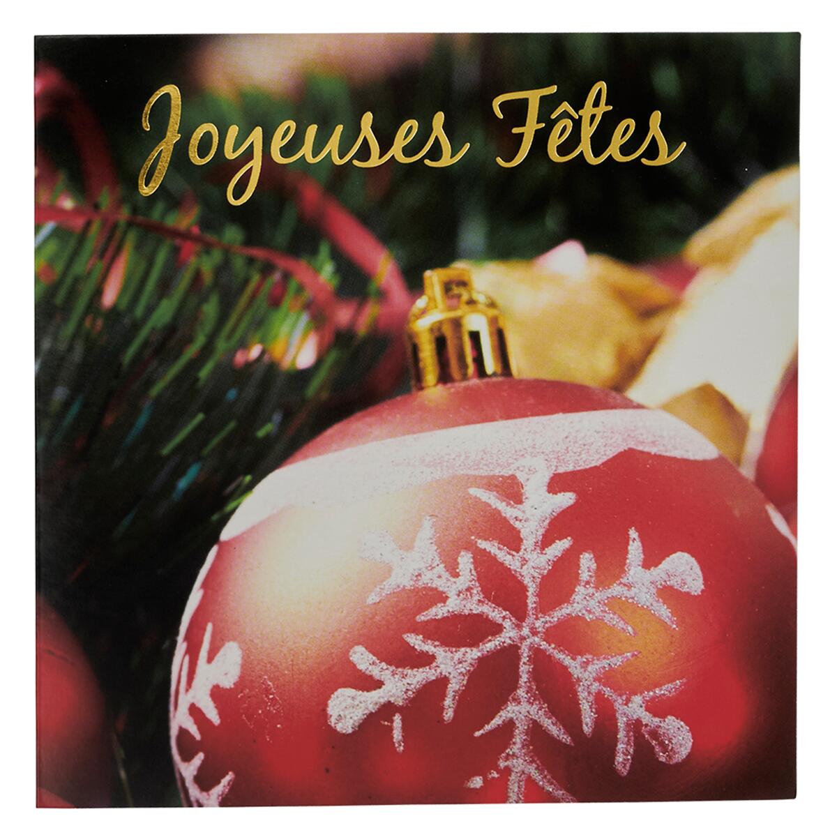 Coffret de cartes Croix-Rouge Joyeuses fêtes 2