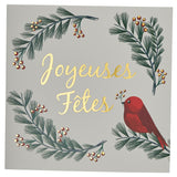 Coffret de cartes Croix-Rouge Joyeuses fêtes or 2