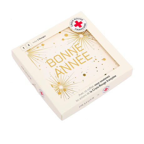 Coffret cartes de vœux Croix-Rouge Bonne année boule 1