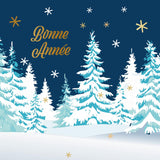 Coffret cartes de vœux Croix-Rouge Bonne année cheminée 3