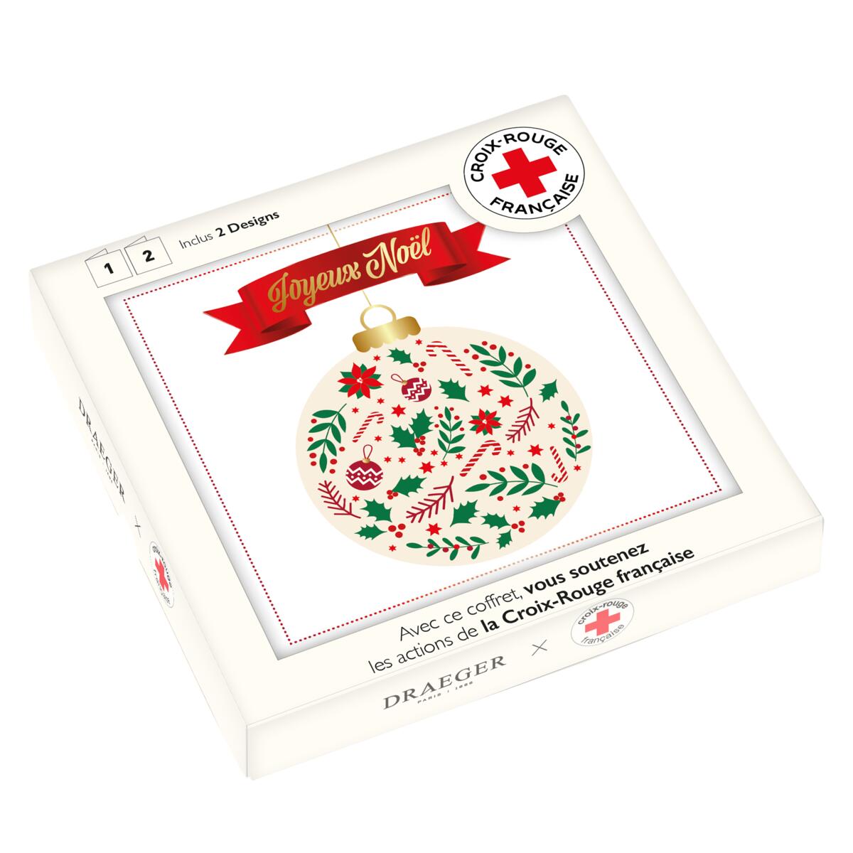 Coffret cartes de vœux Croix-Rouge Boule 1