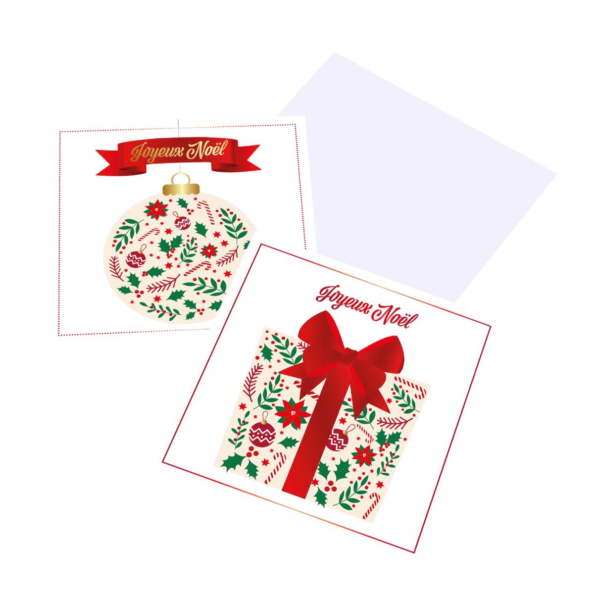 Coffret cartes de vœux Croix-Rouge Boule 2