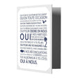Affiche "Oui" pour les amoureux