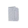 Grand portefeuille - Gris - 6 compartiments - 100% cuir - Homme