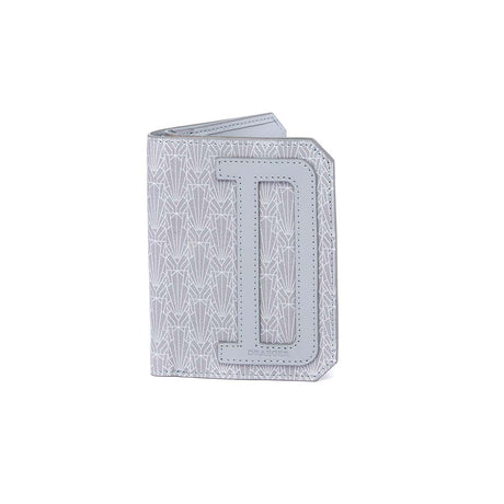 Grand portefeuille - Gris - 6 compartiments - 100% cuir - Homme