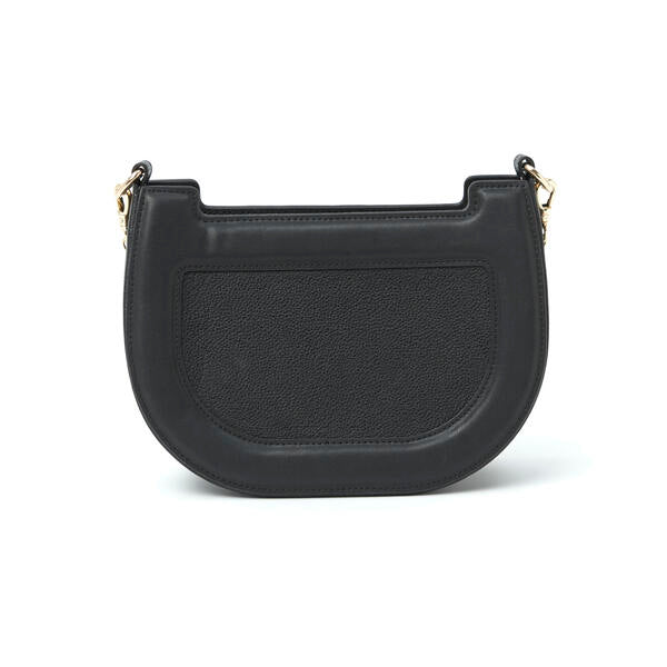Bolso de mano Alice de piel en forma de media luna