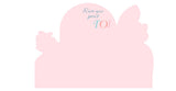 Tarjeta de felicitación Sólo para ti - Rosa