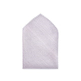 Pañuelo de bolsillo 100% seda - Sarga de seda - Rosa - 26x26 cm - Draeger