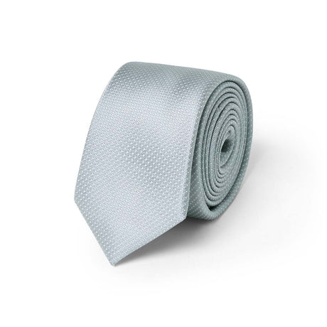 Cravate texturée 150 x 6 ou 7,5 cm - 100% soie