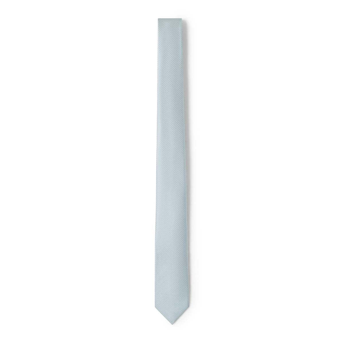 Cravate texturée 150 x 6 ou 7,5 cm - 100% soie