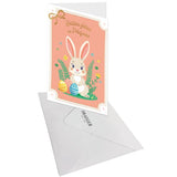 Tarjeta de Pascua - pollito suave