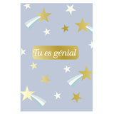 Tarjeta de cumpleaños Eres impresionante - Azul