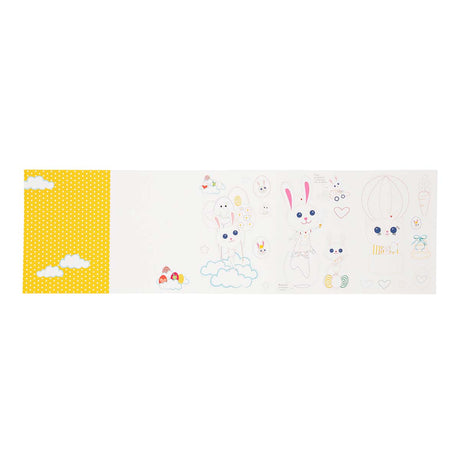 Tarjeta de Pascua - Actividad infantil - Marionetas para colorear