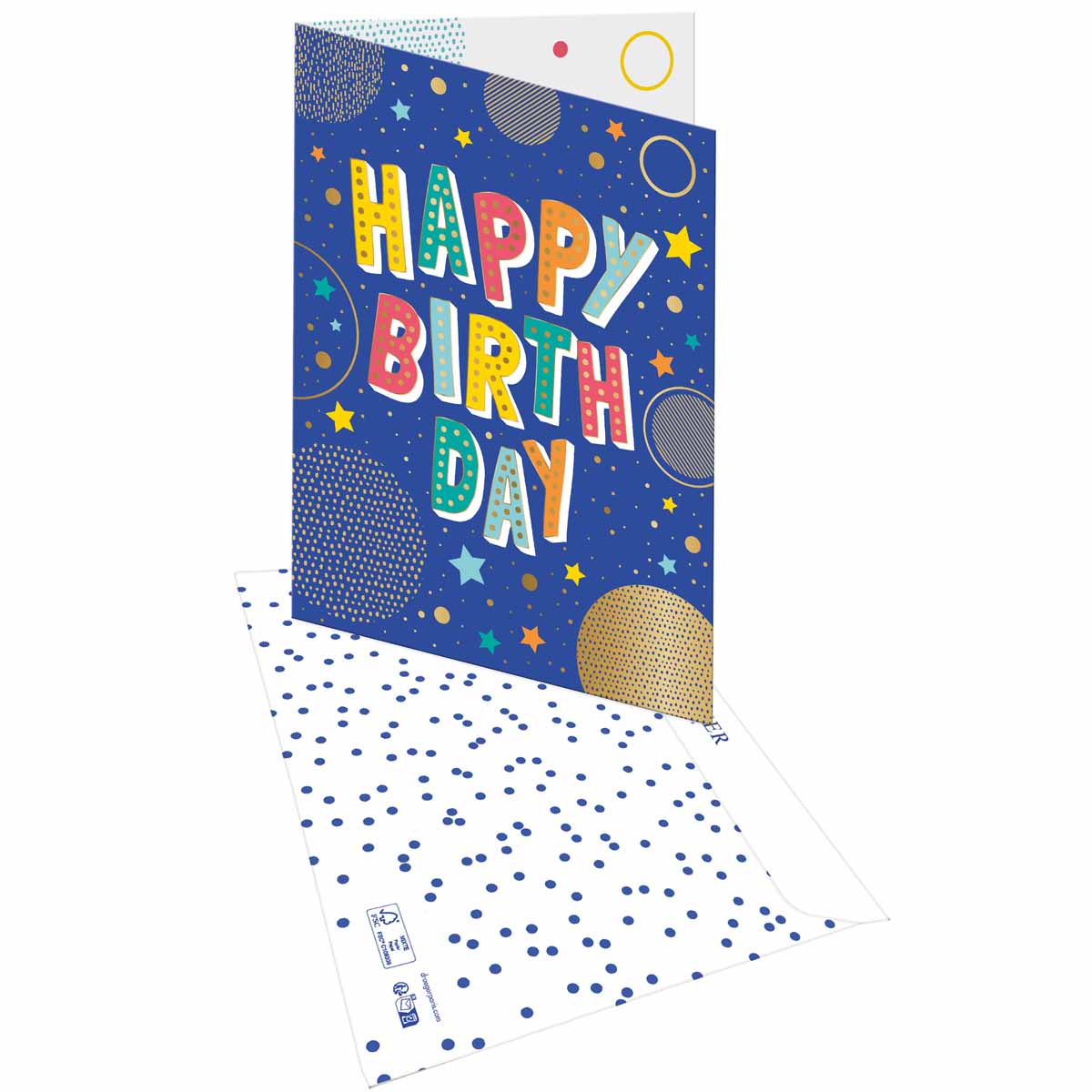Tarjeta Maxi “Feliz Cumpleaños”