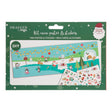 Kit mini poster et stickers - Patinoire de Noël
