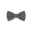 Noeud papillon chiné noir