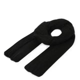Etole en mohair - noir